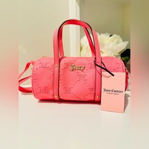 Juicy Couture Best Sellers Mini Barrel Pink Lemonade Bag